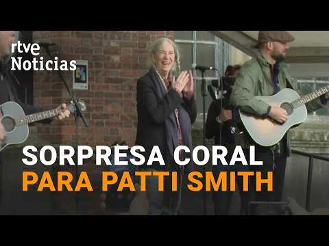 Premios Princesa de Asturias 2026 | Un coro asturiano sorprende a Patti Smith | RTVE Noticias