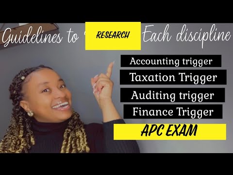 APC Exam | A guide to research each module | Multidisciplinary