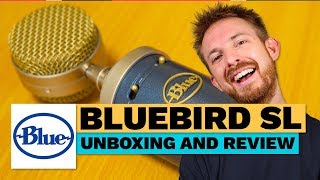 Video thumbnail for Blue Bluebird SL Unboxing and Review (Great Vocal Microphone) by Mike Russell