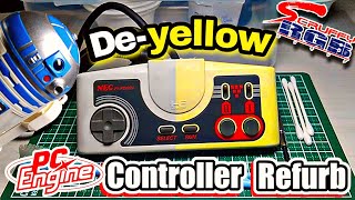 How to De-Yellow PC Engine Controller Refurb Part 2