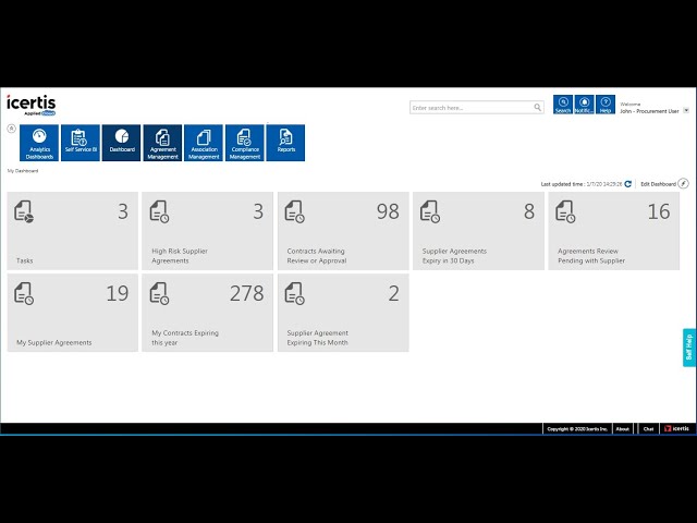 Icertis product / service
