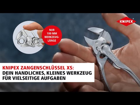 Zangenschlüssel KNIPEX XS (86 04 100) //  Das Immer-dabei-Tool