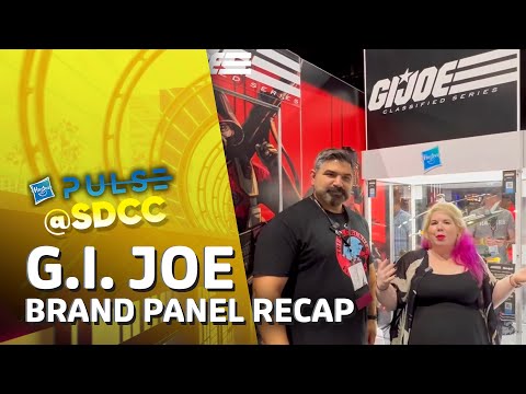 Hasbro Pulse | San Diego Comic Con 2023 | G.I. Joe Classified Series Brand Panel Recap