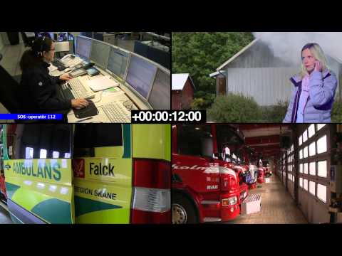 SOS 112 - Vad händer under ett nödsamtal?