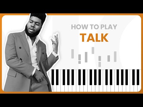 How To Play Talk By Khalid ft. Disclosure On Piano - Piano Tutorial (Free Tutorial)
