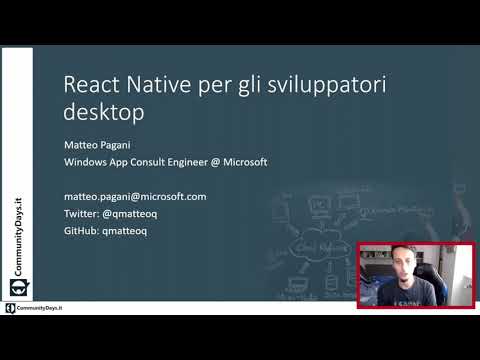 React Native per gli sviluppatori desktop