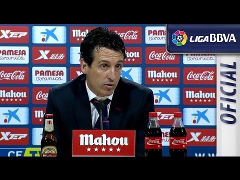 Rueda de Prensa de Emery tras el Villarreal CF (1-2) Sevilla FC - HD