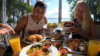 American Breakfast in Paradise | Clearwater Florida 🇺🇸