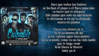 Culpable Remix (LETRA) - Mike Duran Feat Anuel AA, Noriel, Darkiel, Bryant Myers, Kevin Roldan