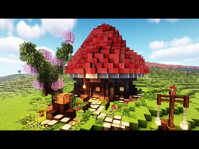 Mushroom House Guide 1.16.5 Minecraft Map