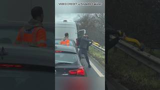 Road Raging Driver Gets Poetic Instant Karma!