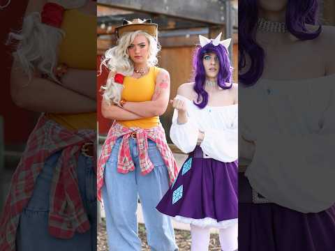 Anyone but Applejack please 😭🍎 w/ @halcybella @Athena_grimes #mlp #cosplay #rarity #applejack