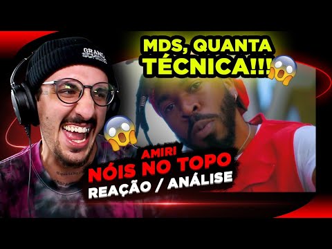 !!!QUANTA TÉCNICA, HEIN? AFFFF!!! Nóis no Topo - AMIRI [Reação/ Análise]