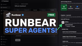 Runbear MCPエージェント：スーパーAIエージェントチームメイトを簡単に作成！Slack、Discordと連携！
