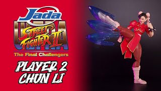 Jada Toys RED Player 2 Chun Li Ultra Street Fighter 2 Action Figure Review