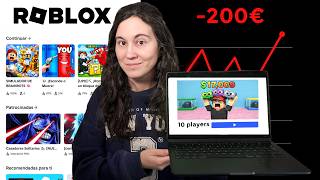 Hice un juego de Roblox con IA y lo intenté monetizar