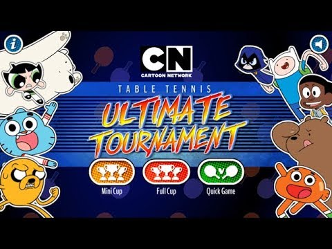 Table Tennis Ultimate Tournament - Don't Be A Dino-Sore Loser [Cartoon Network Games] Video