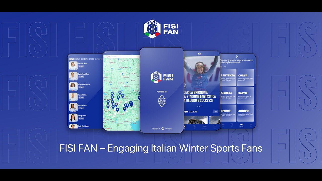 FISI FAN App: New Standard for Fan Engagement in Italian Winter Sports