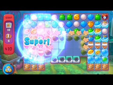 Fishdom 12307 Hard Level - NO 💣🧨💥