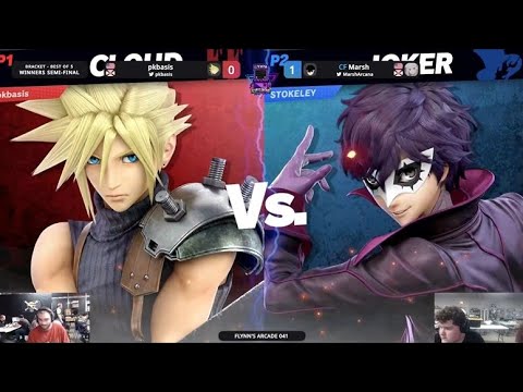 Flynn's Arcade 041 Winners Semis - pkbasis (Cloud) Vs. Marsh (Joker) SSBU ULTIMATE