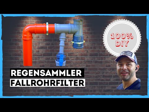 💦 Regenwasser mit einfachen Mitteln sammeln und filtern