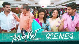 Nenu Local Movie - Saree Shopping Comedy Scene - N