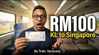 I took the train from KL to Singapore. Is it worth it