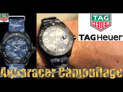 Unboxing! Tag Heuer Aquaracer Calibre 5 Automatik (Camouflage)