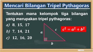Download lagu Easy Way to Find Pythagorean Triple Numbers mp3