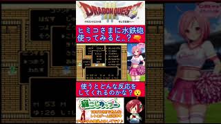 ドラクエ３小ネタ🌟ヒミコ様に水鉄砲使うとどうなる？🔫【ドラゴンクエスト3】#shorts