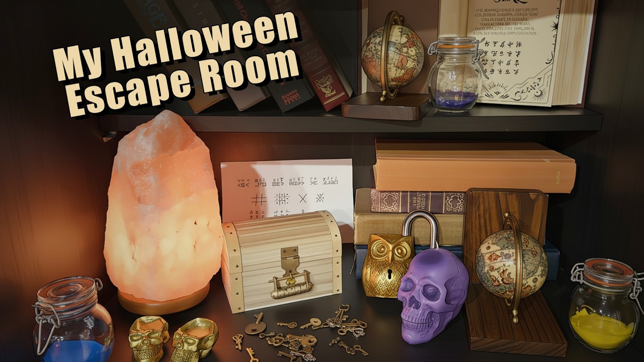 I Trapped My Friends in a Witch Escape Room