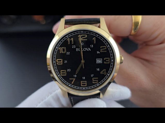 ساعة بولوفا دريس كوارتز رجالية -  97B181