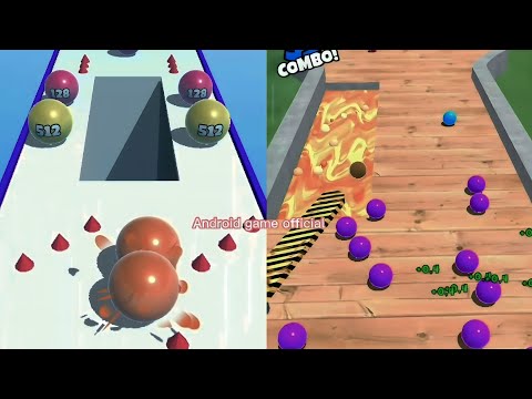 Ball Merge 2048 vs Bump Pop Gameplay Walkhthrough