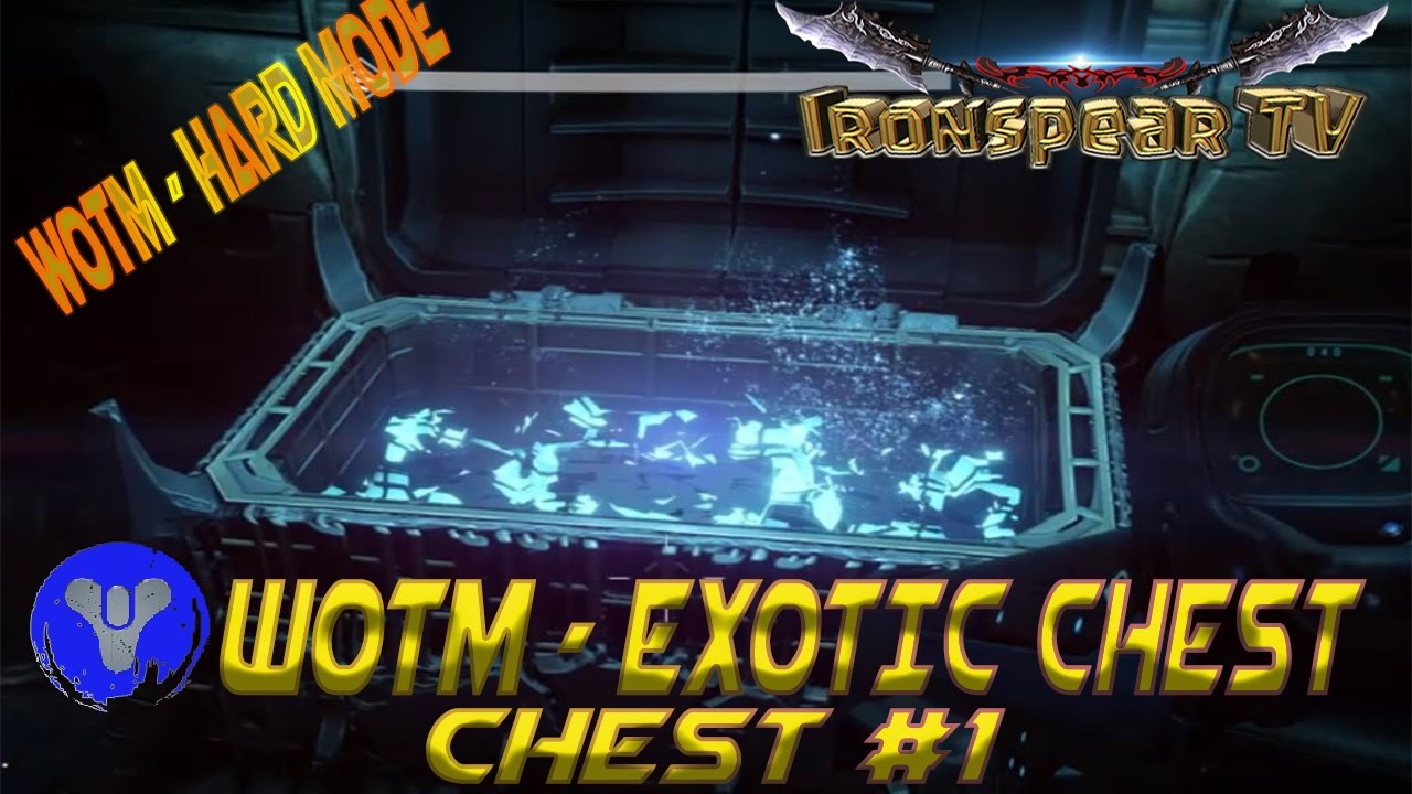 Destiny 1  - Wrath of the Machine raid - First Exotic Chest Location