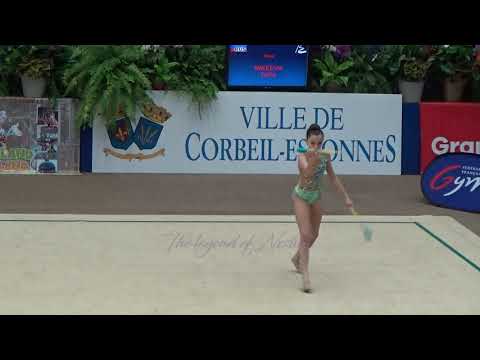 Alina BUCHS (SUI) clubs - 2020 Corbeil junior AA