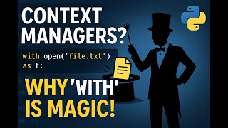 Download the video "How Python Context Managers Work | with Statement Live Tutorial"