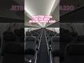 ✈️Pros & cons of new 2-3 seater JetBlue Airbus A220 #jetblue #airplane #plane #travel #travelvlog