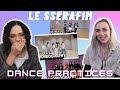 COUPLE REACTS TO 르세라핌 LE SSERAFIM DANCE PRACTICES Antifragile Impurities No Celestial