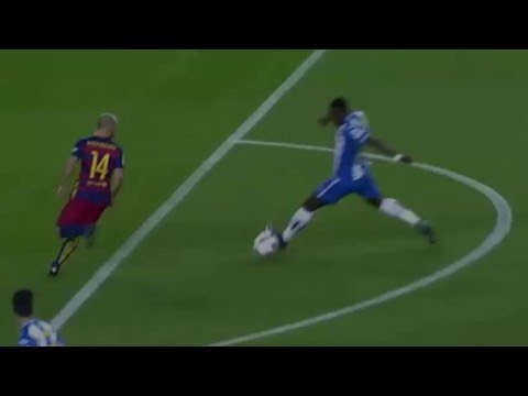 Barcelona vs Espanyol 4 - 1 - Felipe Caicedo Goal | Full HD