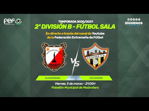 AD Madroñera - UEX Cáceres | 2ª División B Fútbol Sala
