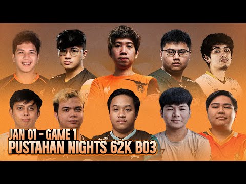 JAN 1 PUSTAHAN NIGHTS 57K GAME 1 - KUKU, ARMEL, GABBI, JWL, JG VS PALOS, LEWIS, RAVEN, JING, ERICE