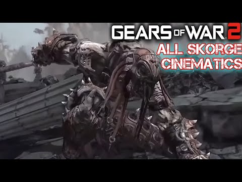 All Skorge Cinematics - Gears of War 2