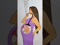 Stop smoking and save your baby  #rifanaartandcraft #shorts #youtubeshorts #animation #smoking