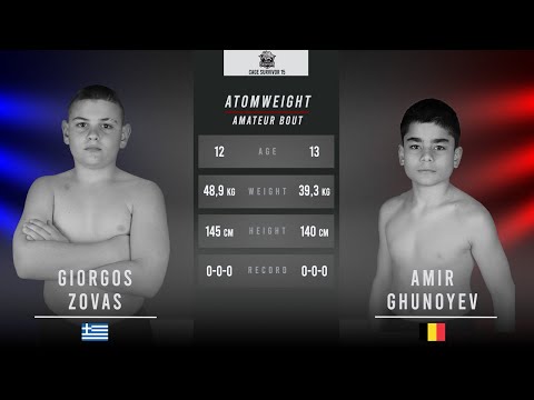 Cage Survivor 15: Giorgos Zovas vs Amir Ghunoyev Full Fight