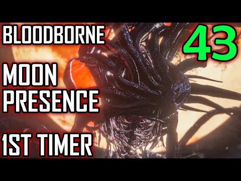 Bloodborne 1st Timer Walkthrough - Part 43 - Moon Presence Boss Battle & Final Ending