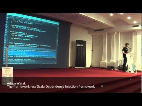 ScalaIO - Adam Warski - The framework-less Scala Dependency Injection framework