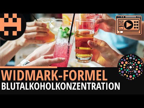 Blutalkoholkonzentration Widmark-Formel│Chemie Lernvideo [Learning Level Up]