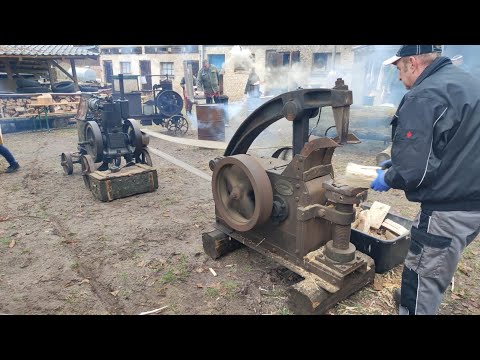 Holzspalter mit Wasserverdampfer einfach nur schön.