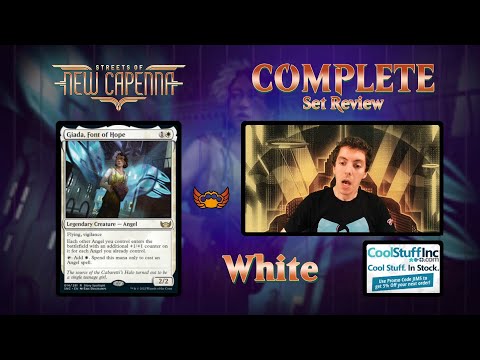 ⚪ Complete Set Review - Streets Of New Capenna - White Cards - Constructed And Limited