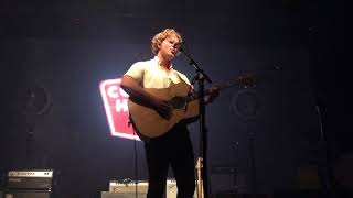 Moving Forward by Colony House live in Boston on 9/14/2017 from the front row